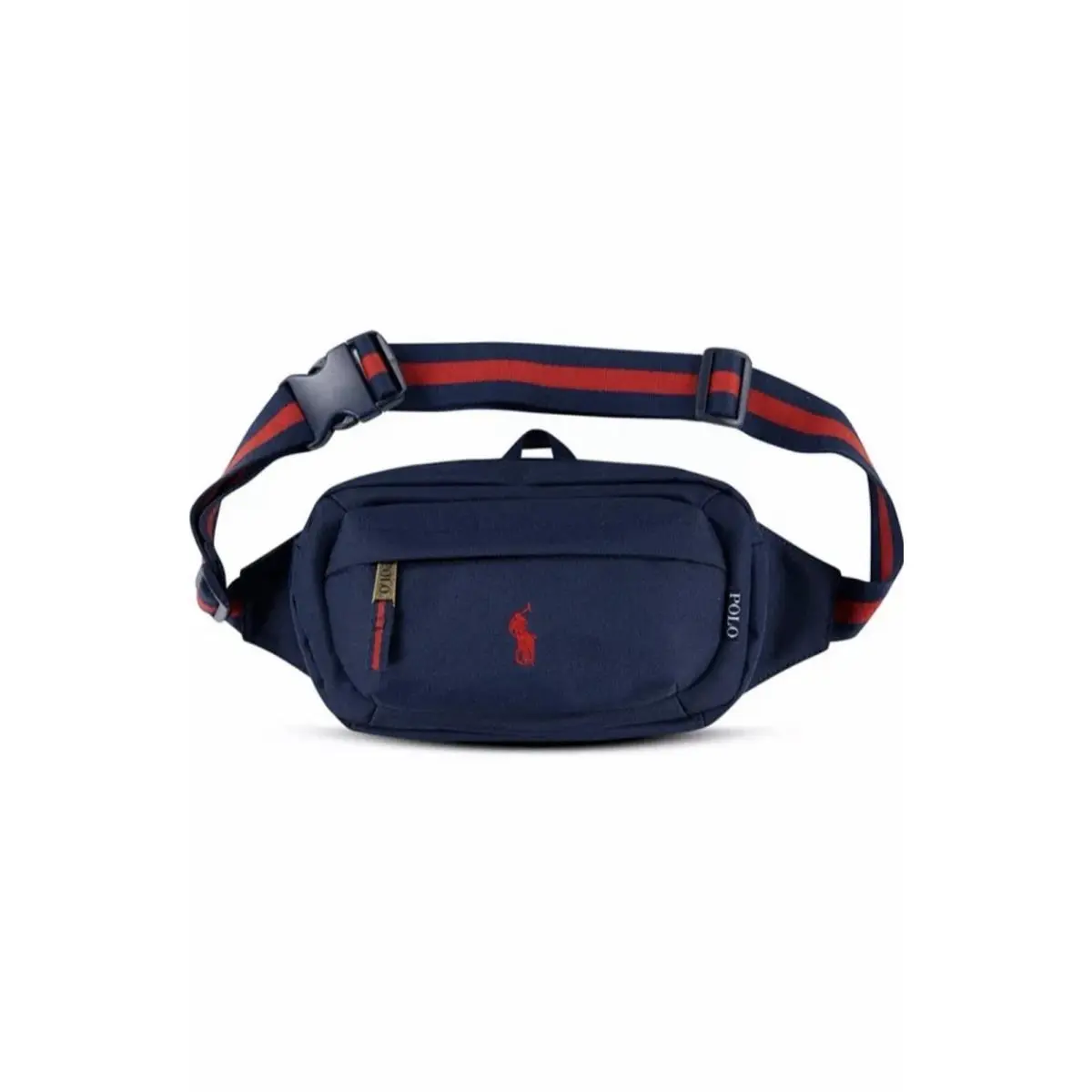 Polo  Canvas Crossbody Bag Belt Purse Navy Pony Logo by Ralph Lauren