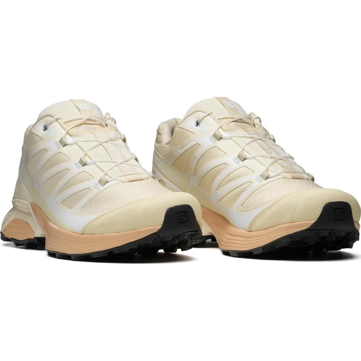 Salomon Xt-pathway L47289500 Sneakers Unisex 7.5 Cream Sportstyle Shoes LIQ1125