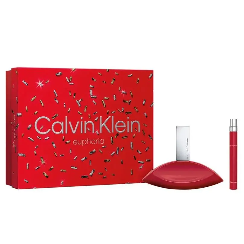 My Euphoria  Women 2Pcs Set 3.4 oz 0.33 oz Eau De Parfum Spray by Calvin Klein