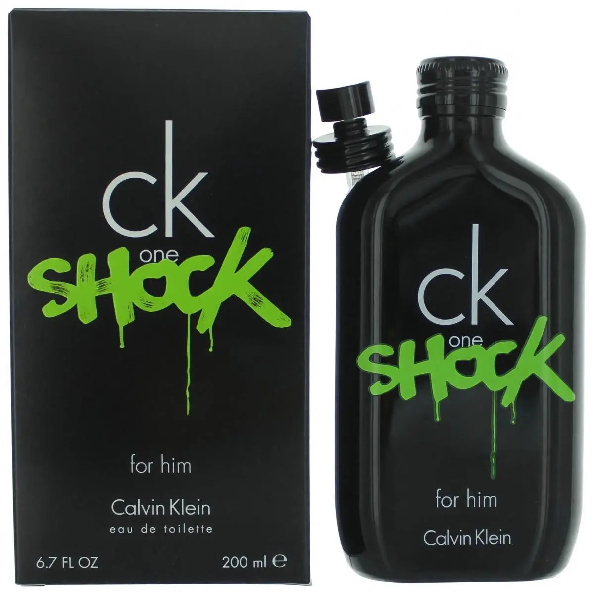 CK One Shock by Calvin Klein 6.7 oz Edt Spray Men