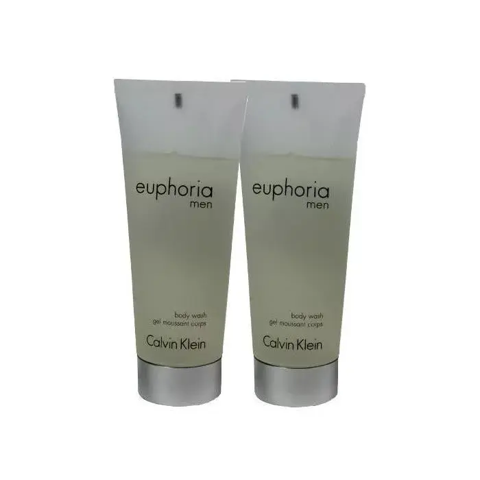 2 Calvin Klein Euphoria Men Bath Shower Gel 3.4oz/100ml Nnb Extremely Rare Item