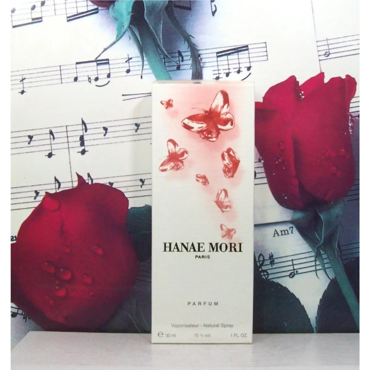 Hanae Mori Parfum / Perfume Spray 1.0 Fl. Oz. Box. Code 271023