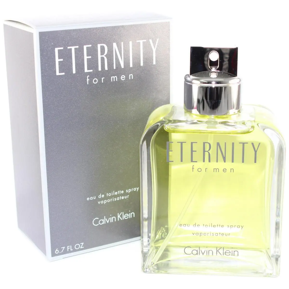 Eternity By  Men 6.7 oz 200 ml Eau De Toilette Spray Box by Calvin Klein