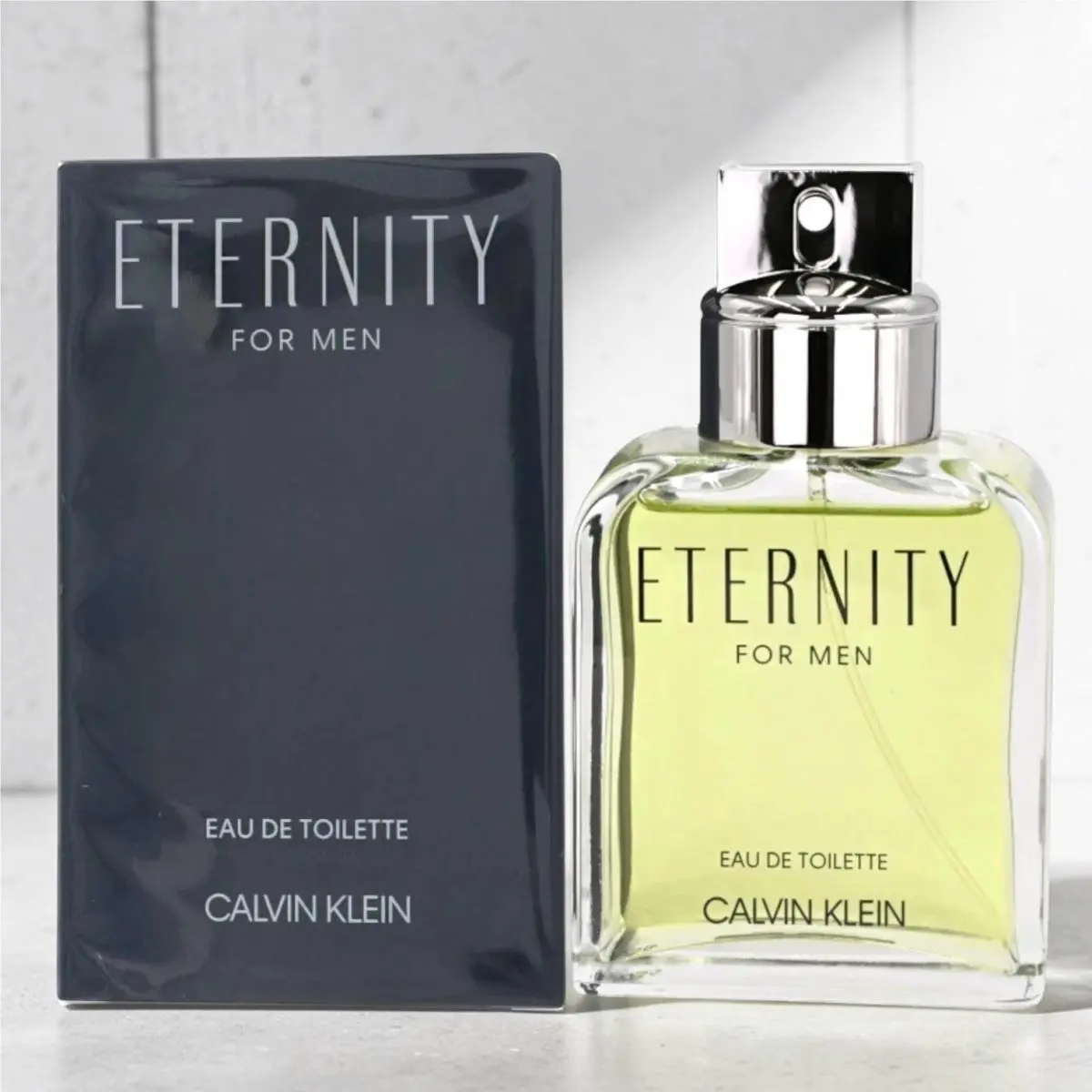 Eternity For Men By Calvin Klein Eau De Toilette 3.3 oz 100ml