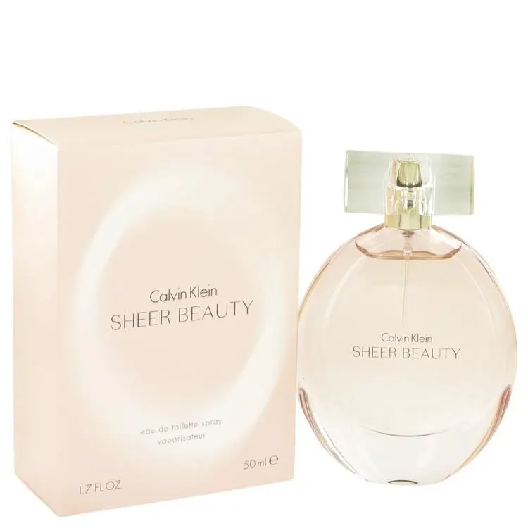 Sheer Beauty by Calvin Klein Eau De Toilette Spray 1.7 oz For Women