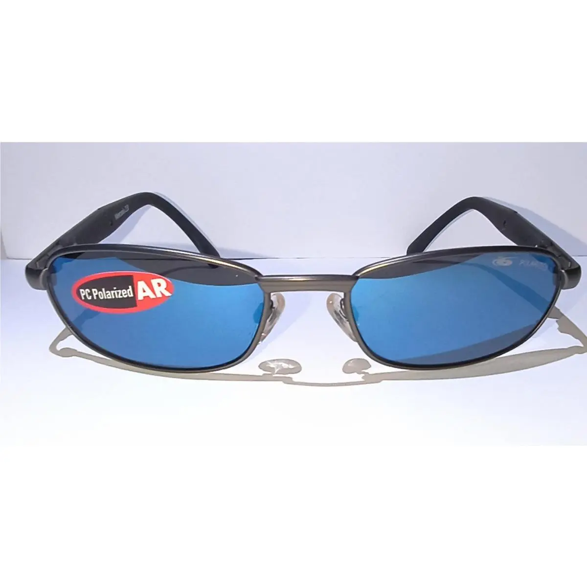 Vintage  Mercuria 2.0 Sunglasses Gunmetal Frame Cobalt Blue Lenses by Bolle