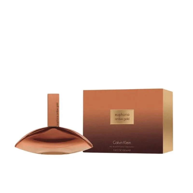 Euphoria Amber Gold by Calvin Klein 3.4 oz - 100ml Edp Spray /nib /