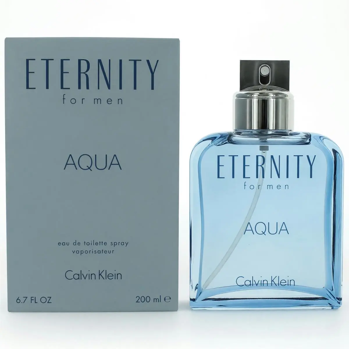 Eternity Aqua by Calvin Klein 6.7 oz Edt Spray Men