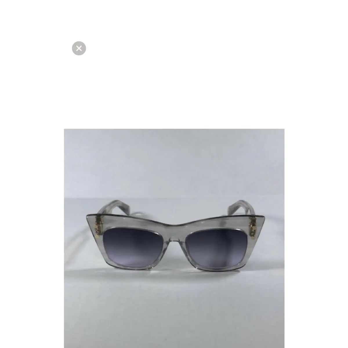 Balmain B-ii Bps 03 Gry Gld Sunglasses. New