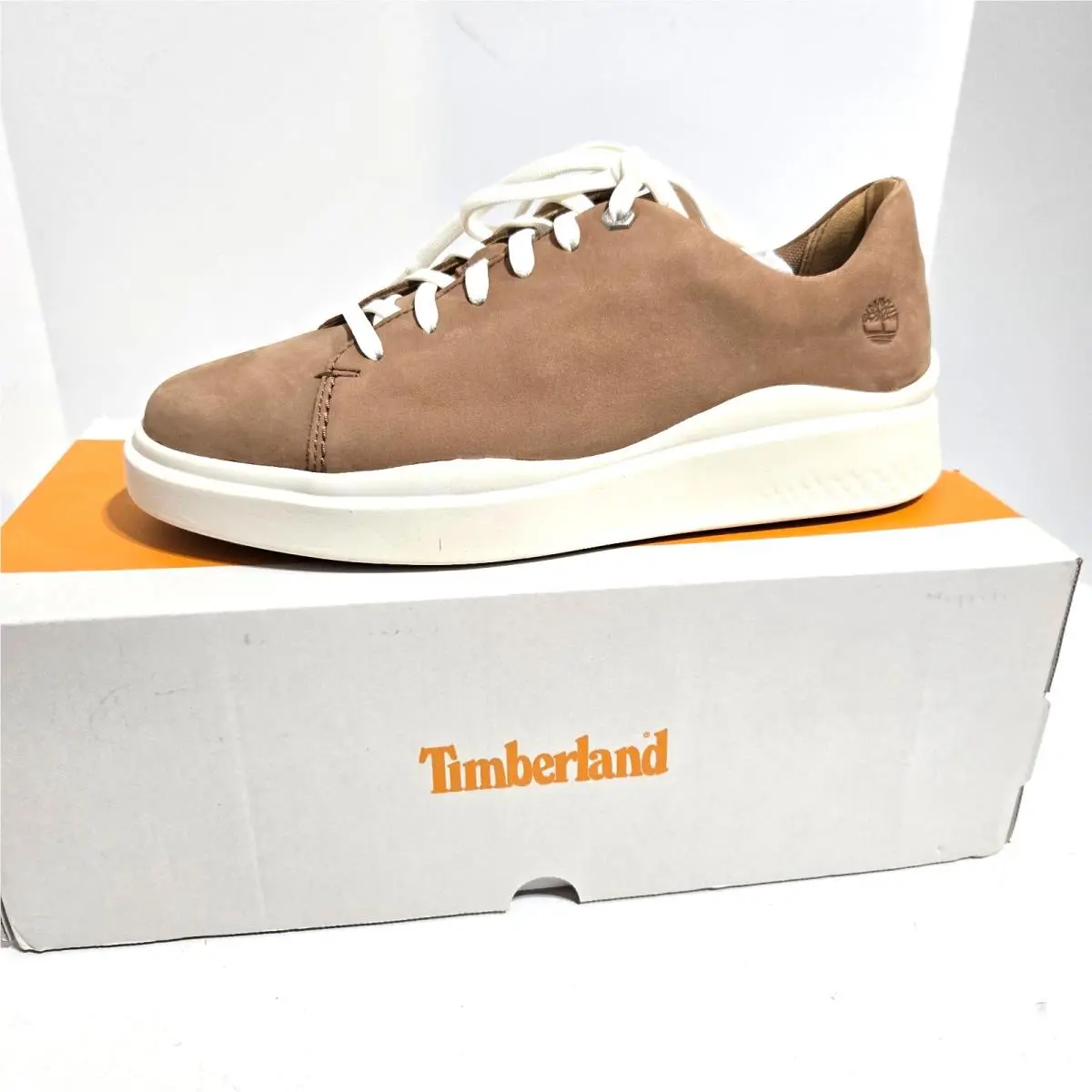 Timberland Nite Flex Sneaker Womens Size 10 Shoe Leather Med. Beige Nubuck