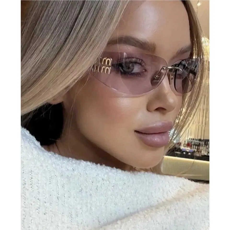 Miu Miu Sunglasses MUA51S ZVN90O Pink Women MU A51S Smu A51