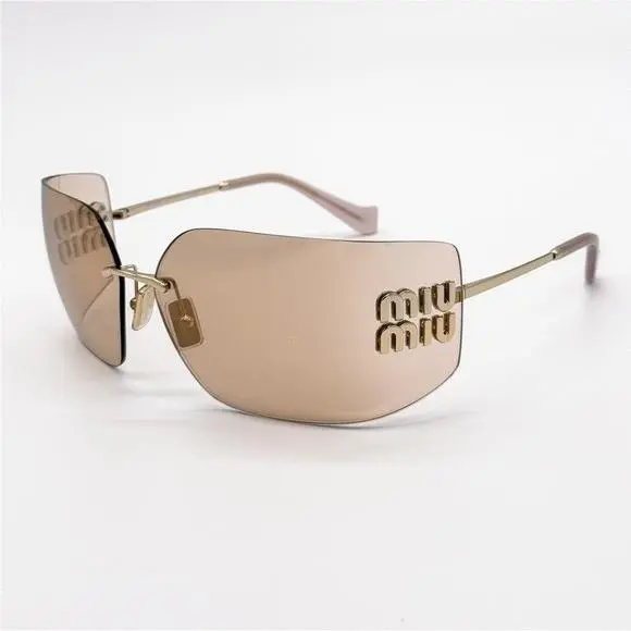 MU54YS ZVN20F Shield Smu 54Y ZVN20F Women Sunglasses MU 54YS by Miu Miu