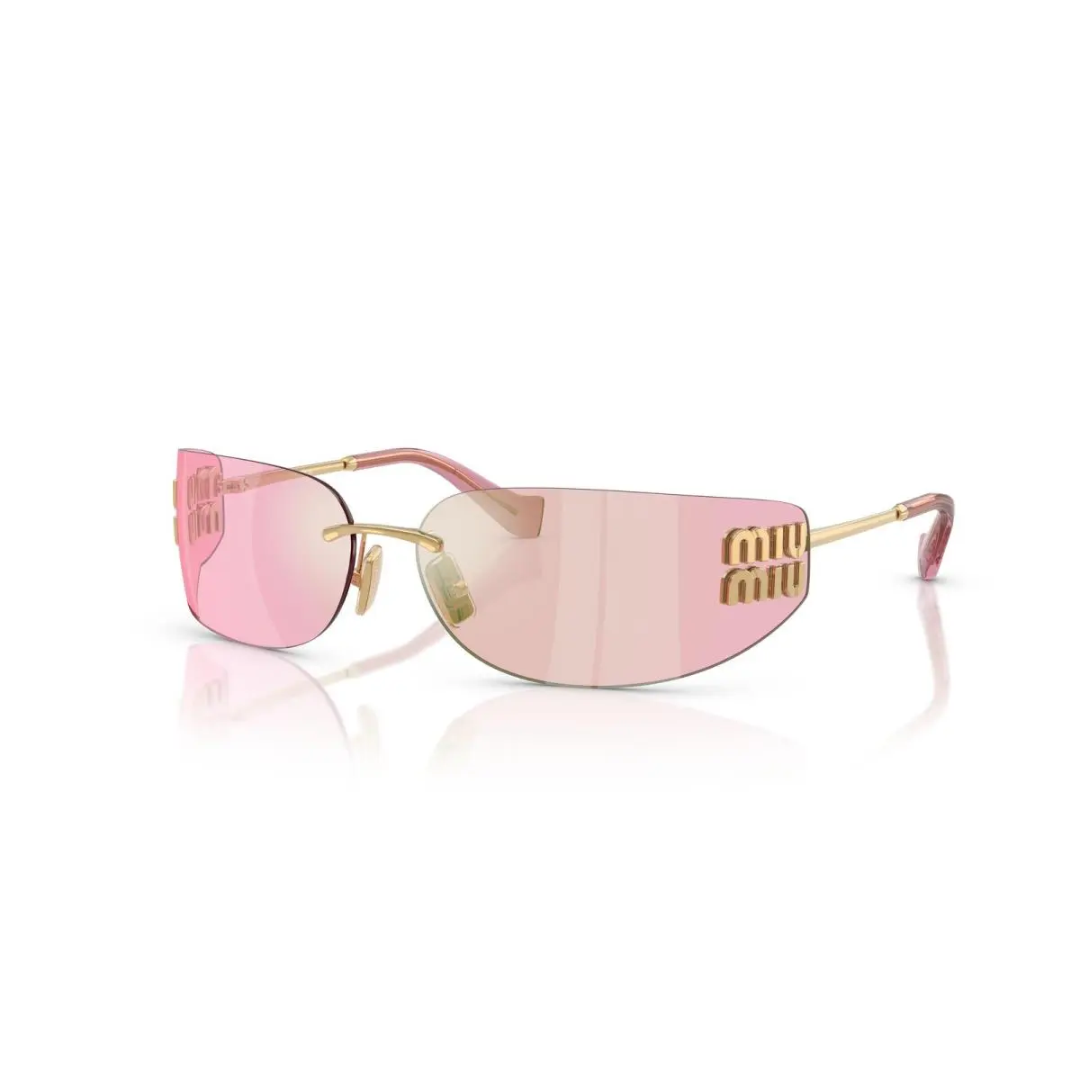 Miu Miu A51S Sunglasses 5AK90Y Gold