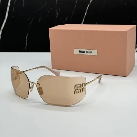 Smu 54Y ZVN20F Miu Miu MU54YS ZVN20F Women Sunglasses MU 54YS ZVN20F Shield