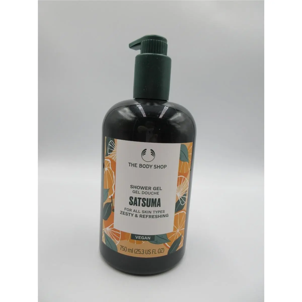 The Body Shop Satsuma Shower Gel Jumbo 750ml/25.3oz B7S3 by THE BODY SHOP