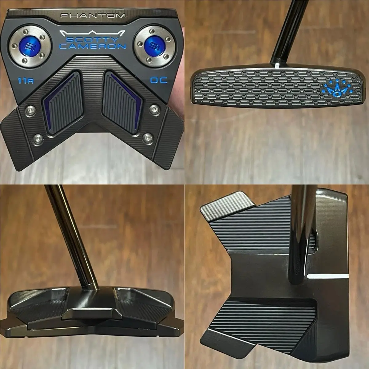 Scotty Cameron Phantom 11R OC Putter - - Xtreme Dark Finish - Blu