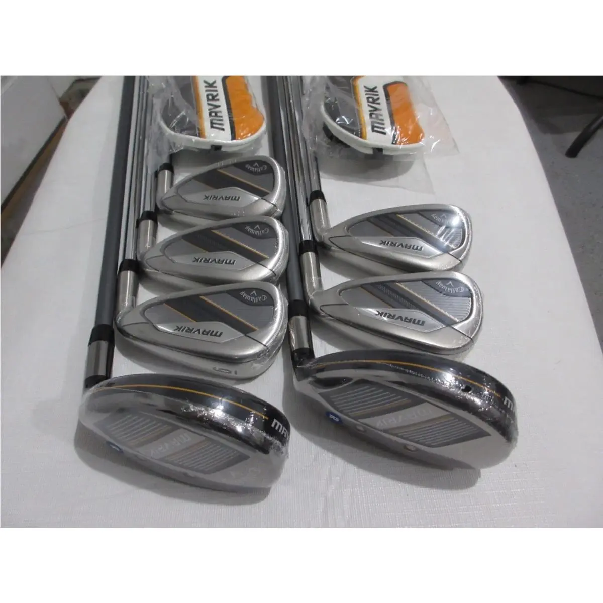 Callaway Mavrik Hybrid Iron Set - 4H 5h 6-PW - Regular Graphite Steel