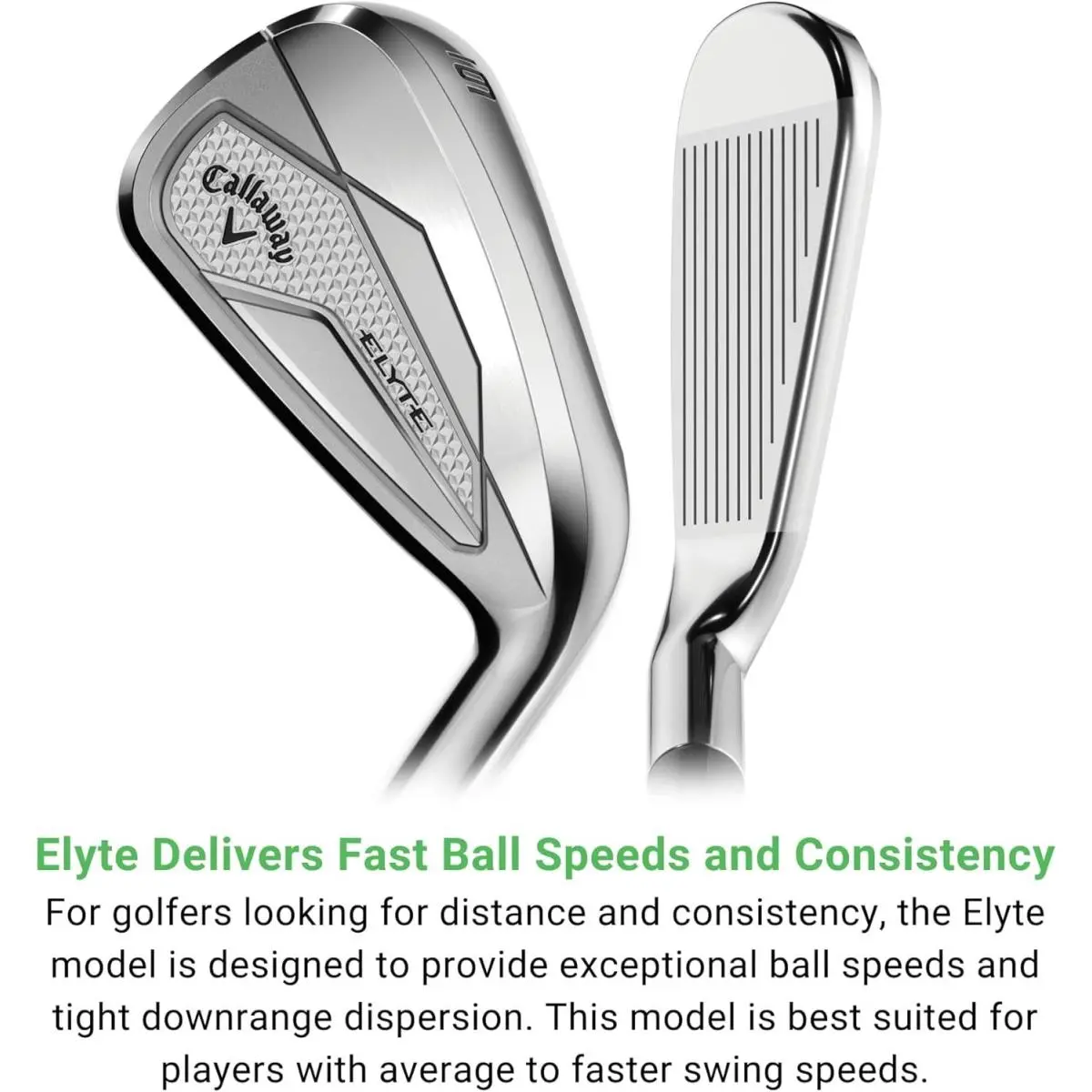 Callaway  - Elyte - Elyte - Chrome, Lie Angle: Black 7
