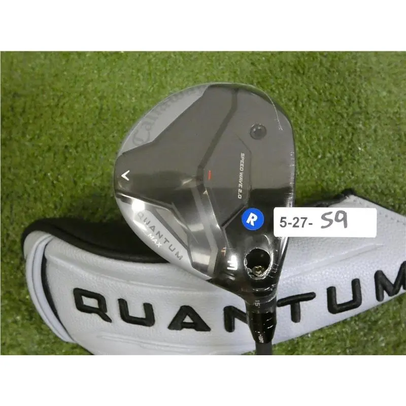 Callaway 2026 Quantum Max 15 3 Wood Denali Frost Silver 60 5.5 Regular w HC