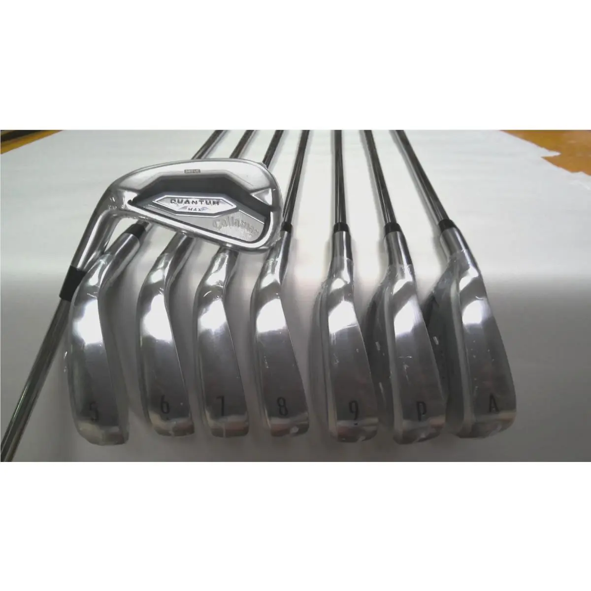 2026 Callaway Quantum Max Iron Set 4-PW AW / LH / Kbs Max 90 Stiff Flex