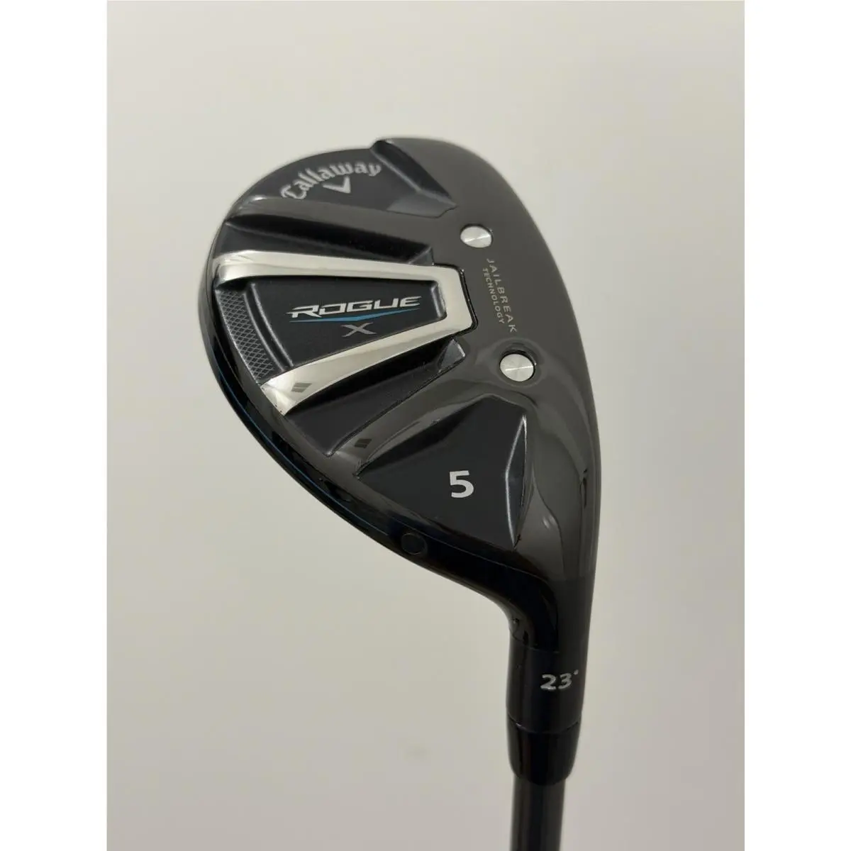 Callaway Rogue X 23 Degree 5 Hybrid Stiff Flex 60g Graphite Shaft 40.5”