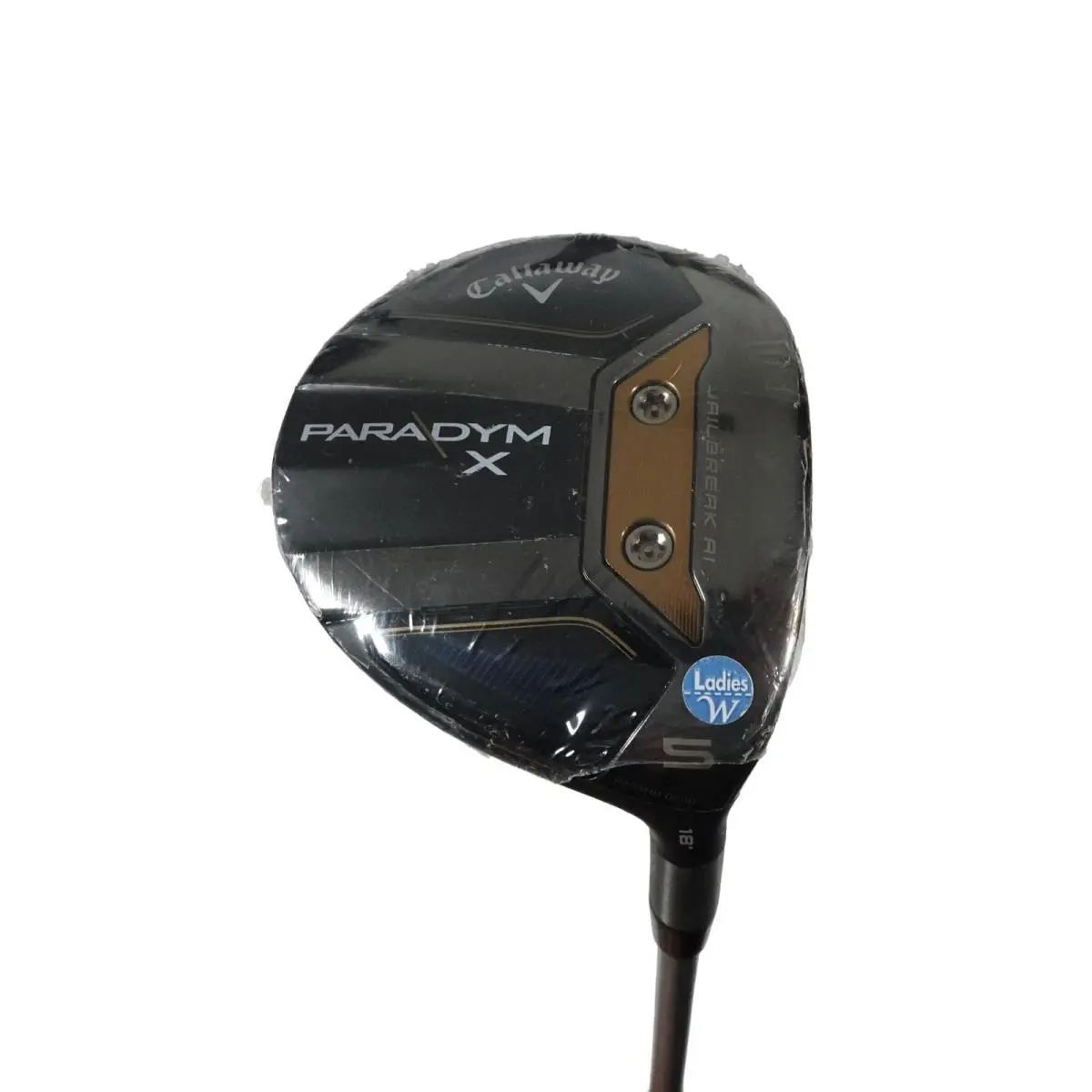 Callaway Paradym X 5 Wood Ascent Ladies Flex 40 Graphite 41.5 RH - Black