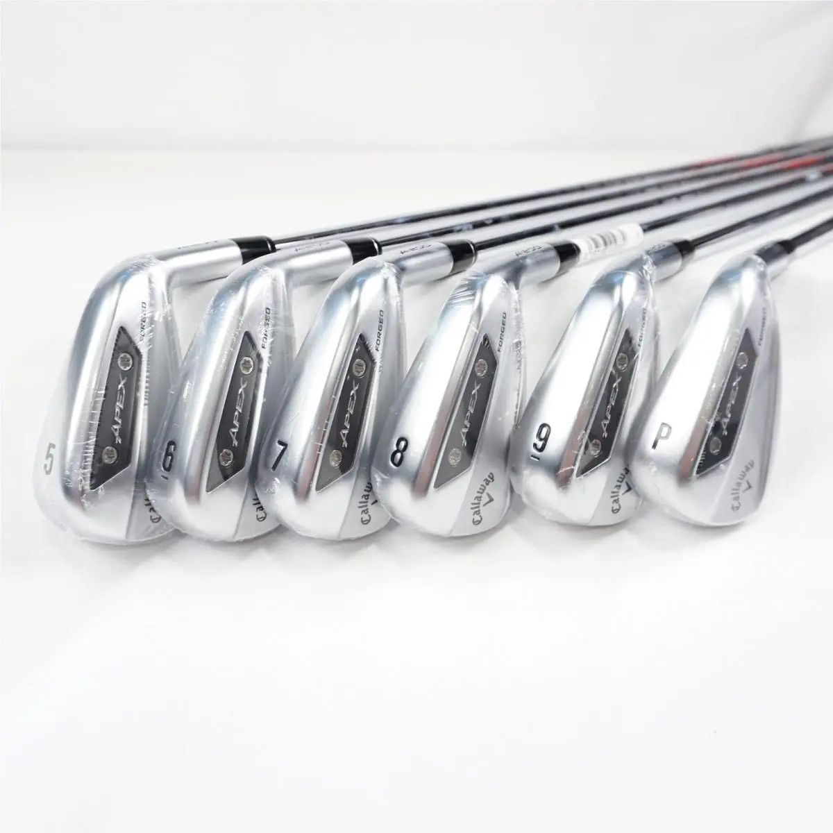 Callaway Apex Ai200 5-PW Iron Set / Right-handed / S-flex / Steel Shaft Lot of 6