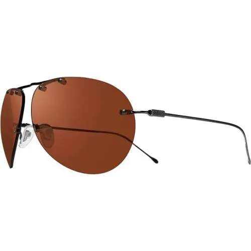 Revo Sunglasses Air 2 Satin Black Frame / Drive Brown Polarized Lens RE1191