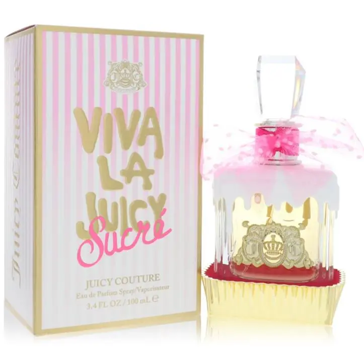 Viva La Juicy Sucre Perfume By Juicy Couture For Women 3.4 Oz Edp Spray