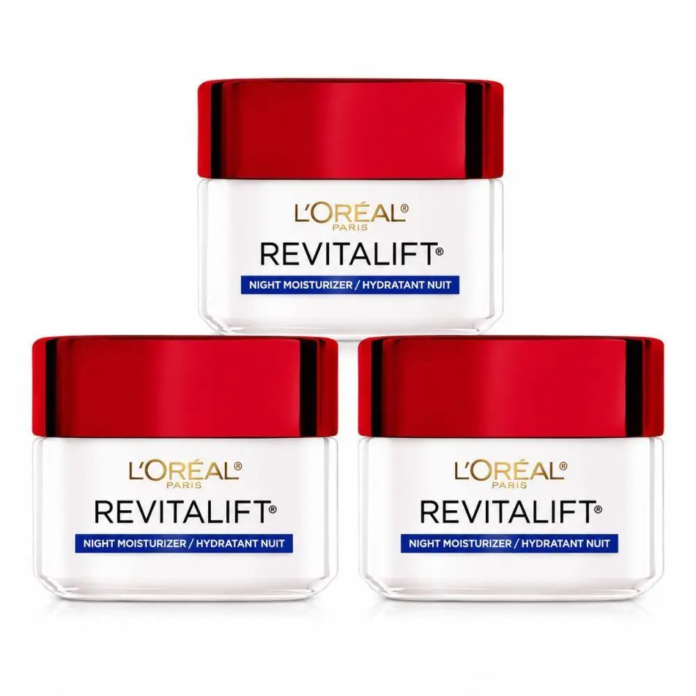 3-Pack L`oreal Paris Revitalift Anti-wrinkle + Firming Night Cream 1.7 Oz by L'Oréal
