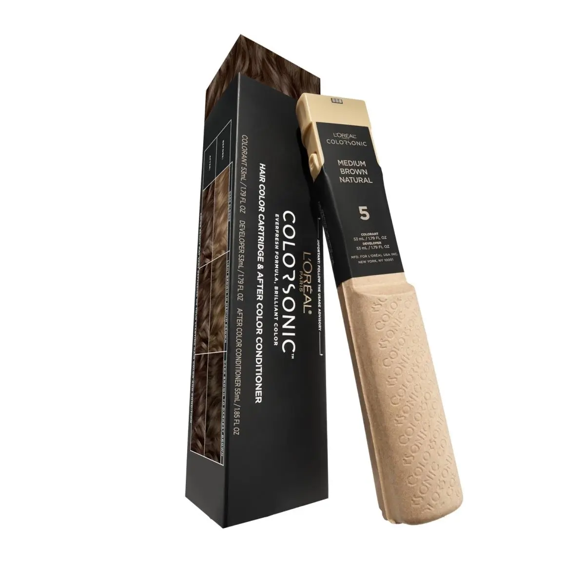 L`oréal Colorsonic Permanent Hair Dye Cartridge Vibrant Hair Color For Root Touch by L'Oréal
