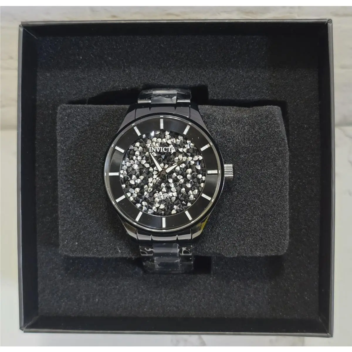 Invicta Angel Unisex Watch 40mm Black 50596