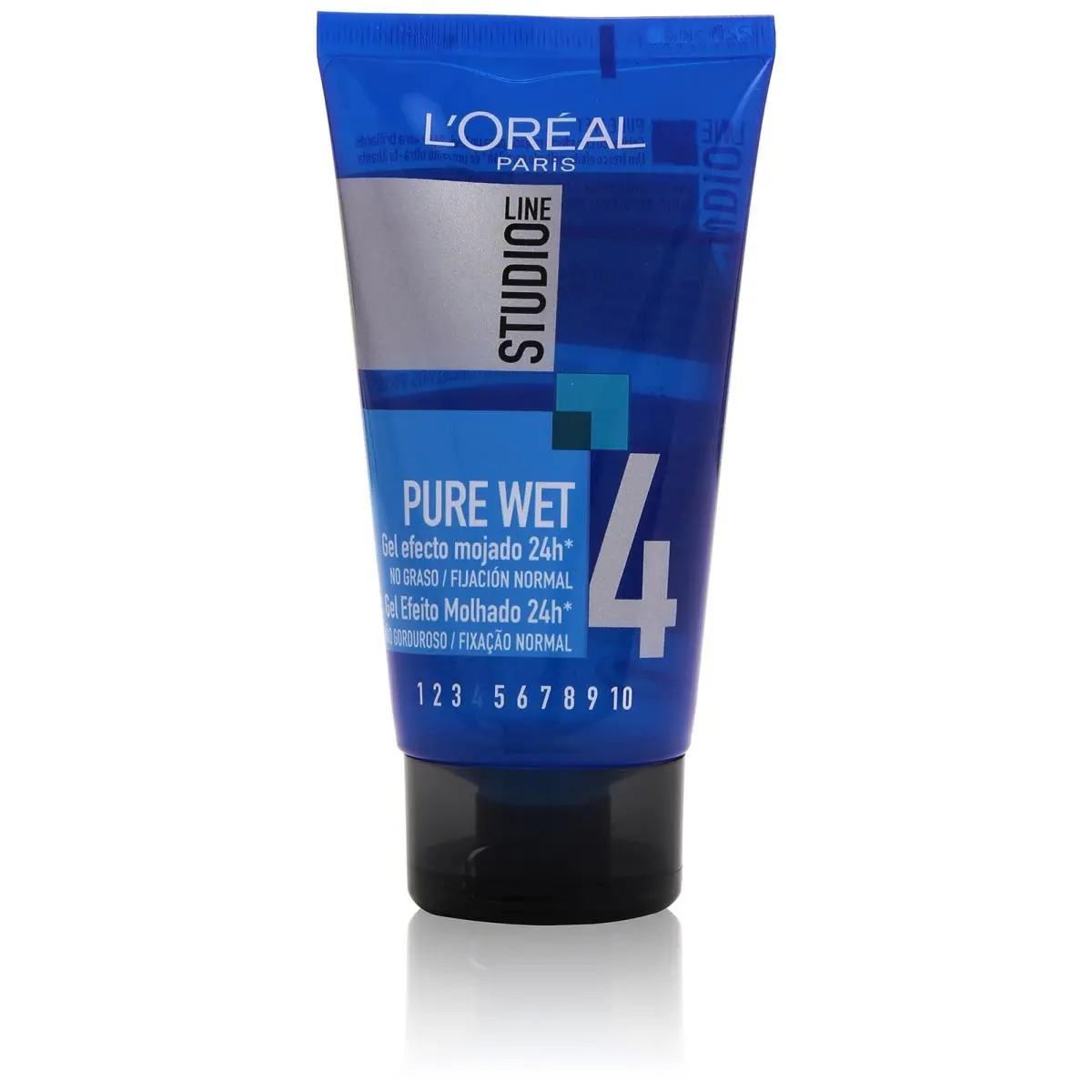 L`oreal Paris Studio Line Natural Clear Gel 150ml Normal Strength No. 4 by L'Oréal
