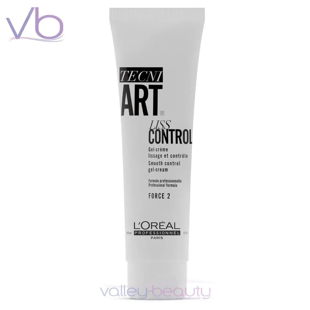 L`oreal Tecni.art Flex Liss Control Styling Gel Natural Soft Finish 5.1oz by L'Oréal