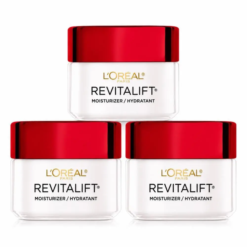 3-L`Oreal Paris Revitalift Anti-wrinkle Firming Face Neck Contour Cream 1.7oz by L'Oréal