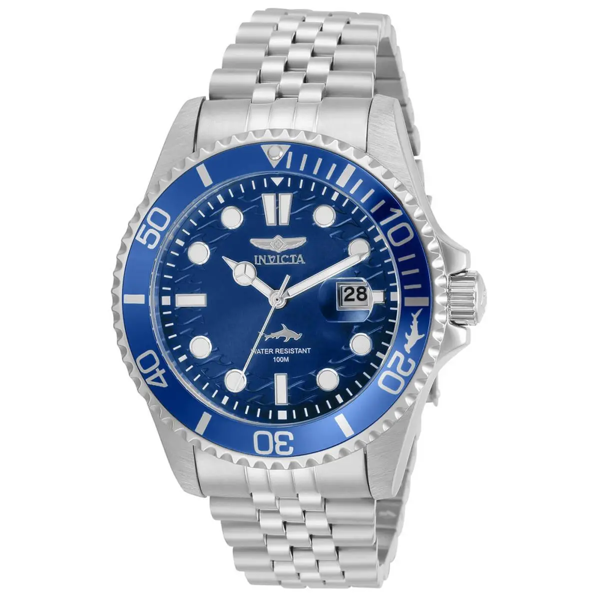 Men`s Watch Pro Diver Blue Dial Quartz Stainless Steel Bracelet 30610 by Invicta