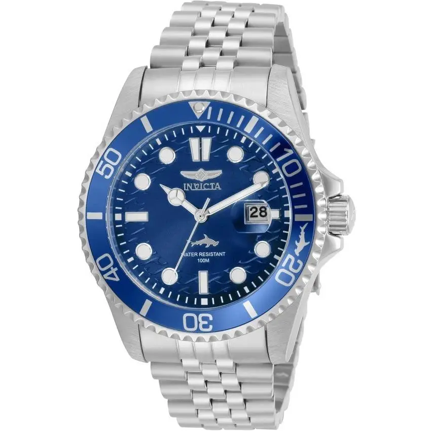 Invicta 30610 Pro Diver Men`s Watch 43mm Quartz Stainless Steel 100m WR