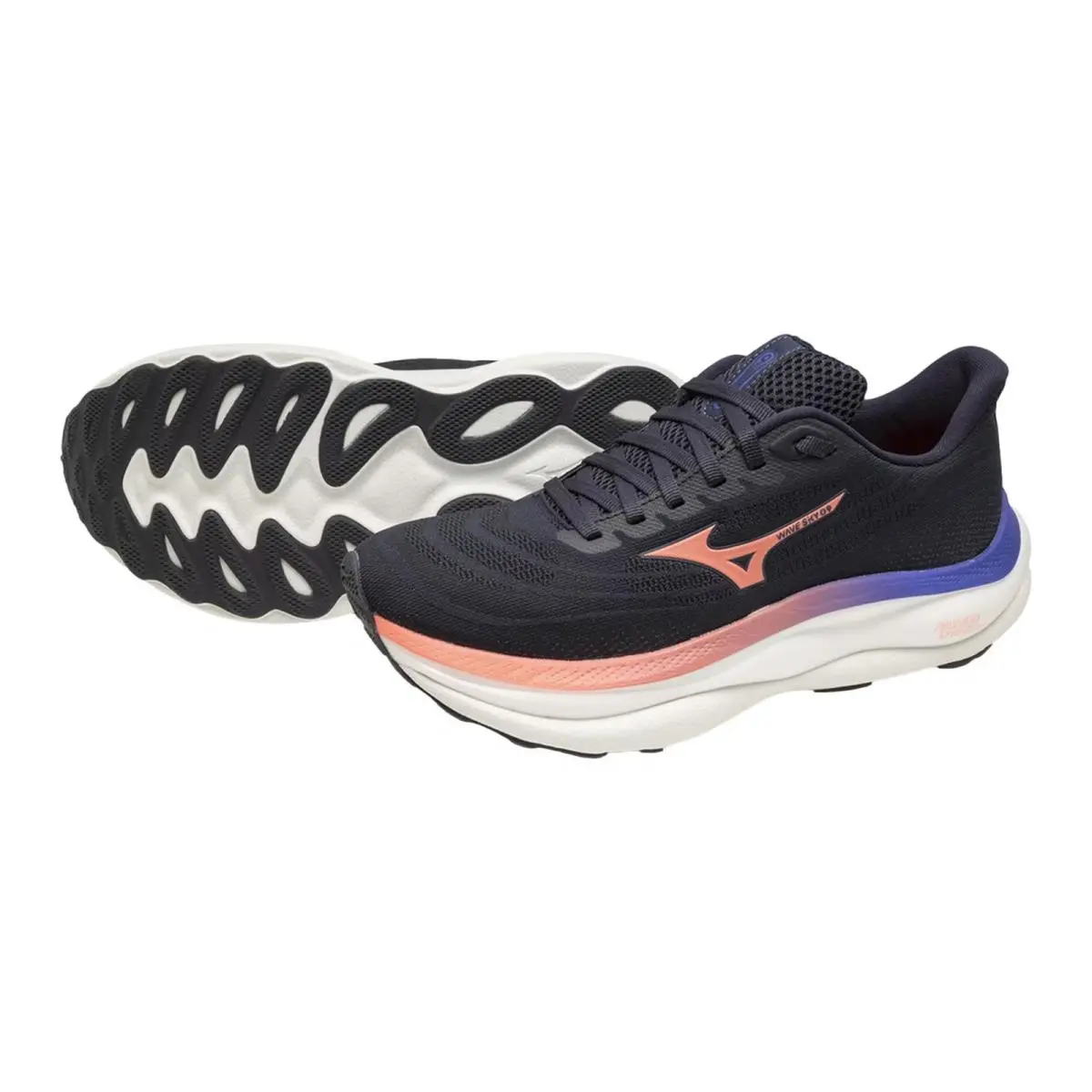 Mizuno shoes - Wave Sky 9 - Wave Sky - Multicolor (UPC: 889961760167) 0