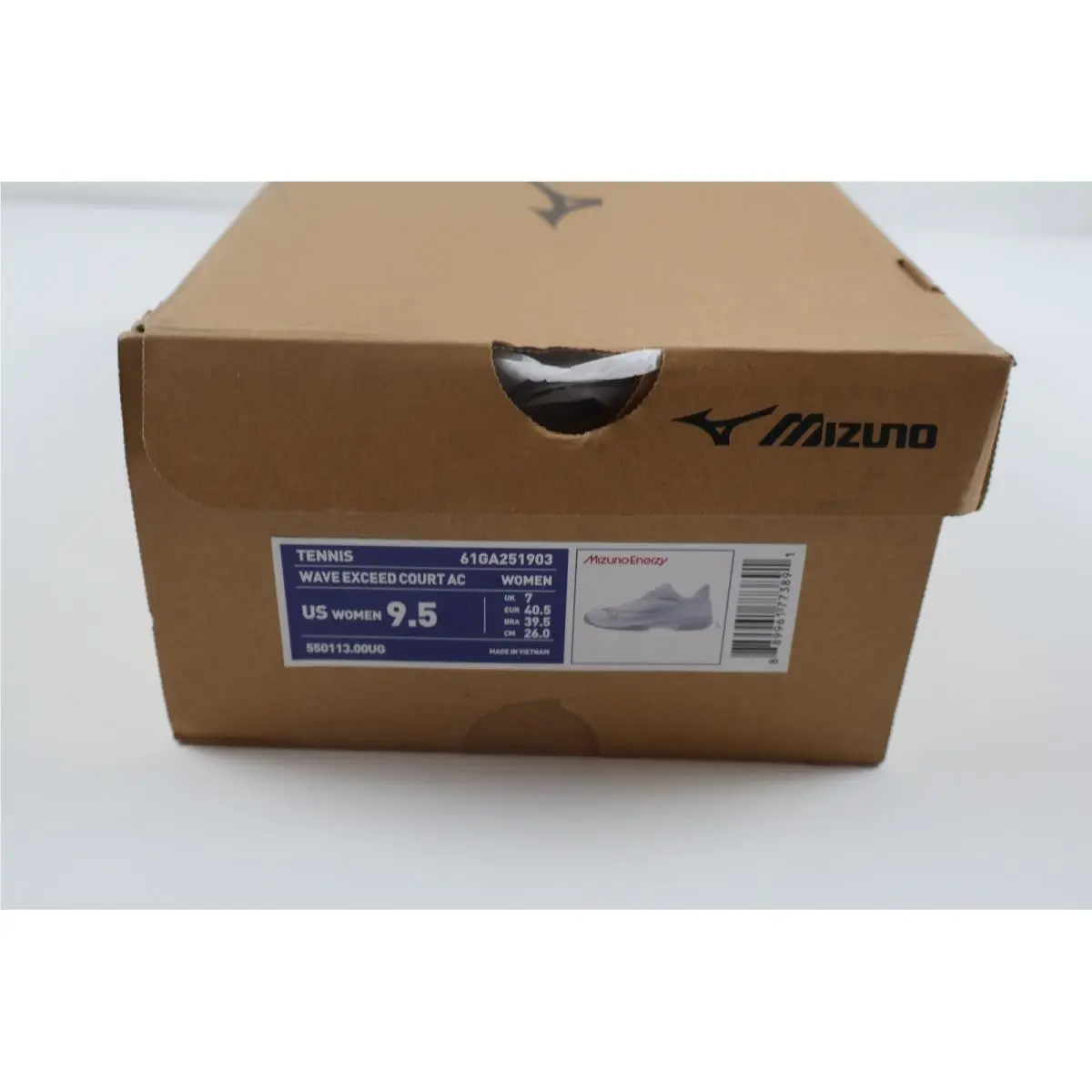 Mizuno shoes - Wave Exceed Court AC - Wave Exceed Court - White 5