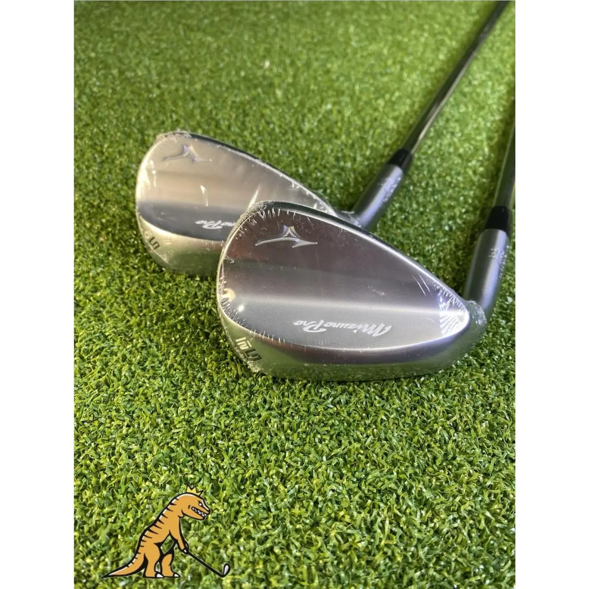 LH Mizuno Pro T-1 Chrome Wedge Set 52.10 56.12 Dynamic Gold Tour Issue S400