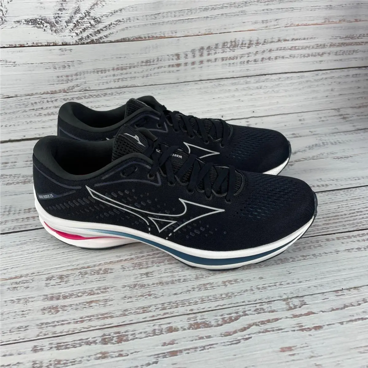 Mizuno shoes - Mizuno Wave Rider 25 - Wave Rider - Black (UPC: 889961497742) 2