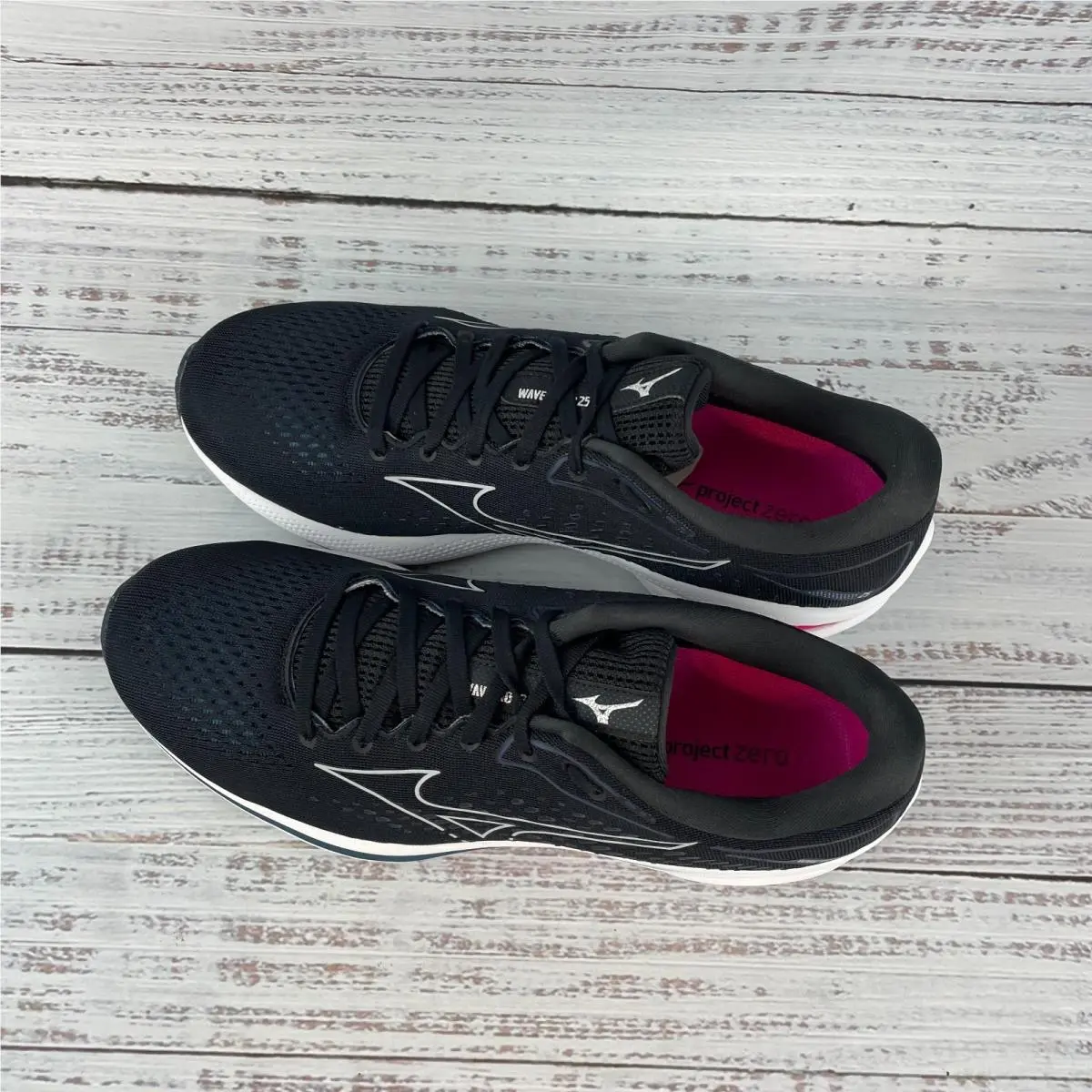 Mizuno shoes - Mizuno Wave Rider 25 - Wave Rider - Black (UPC: 889961497742) 5