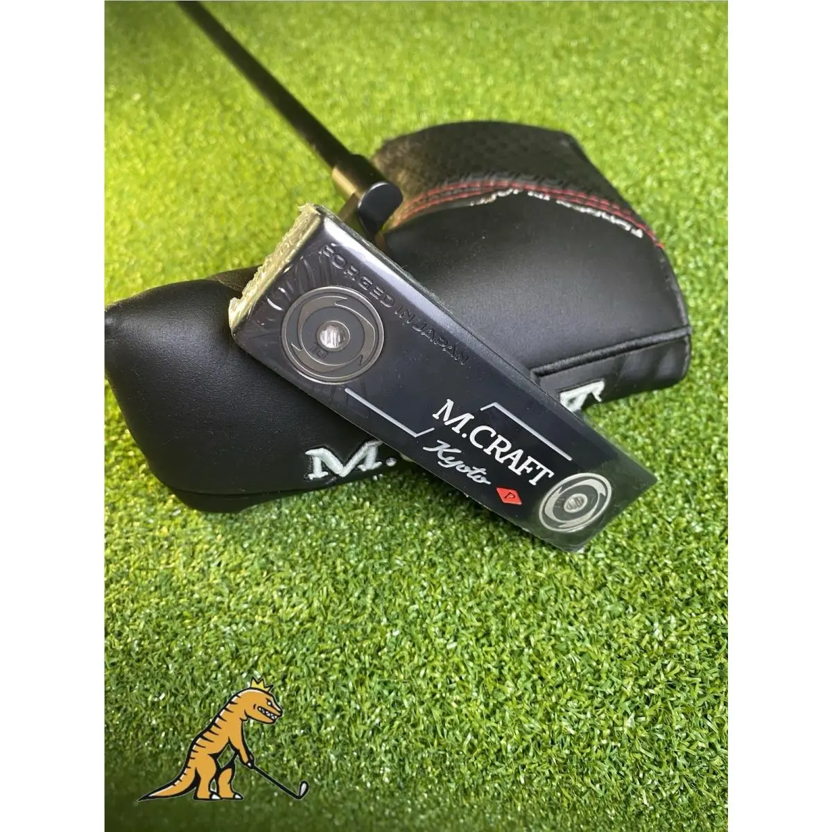 LH Mizuno M Craft Kyoto P Black 34” Blade Putter + HC