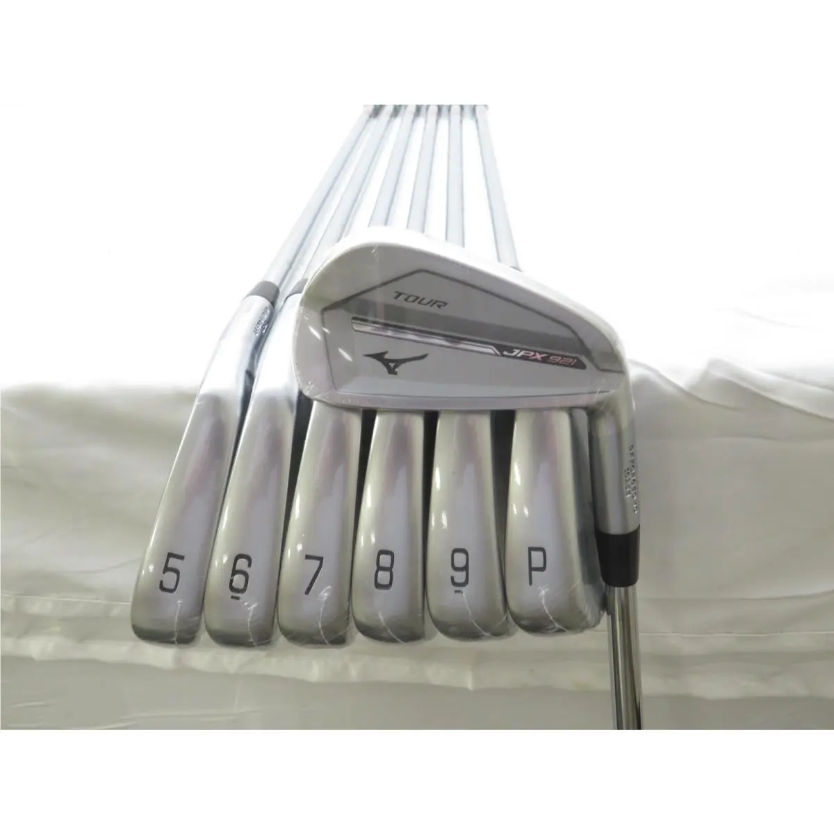 Mizuno Jpx 921 Tour Iron Set 4-PW Kbs $-taper 120 Stiff Flex Steel Shafts