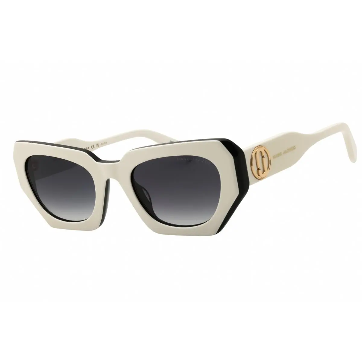 Marc 851/S-0CCP 9O Sunglasses White Grey SF 52mm Women by Marc Jacobs
