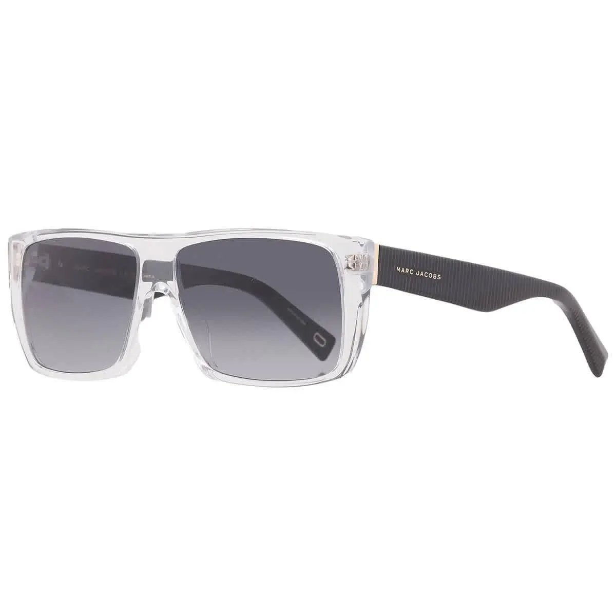 Grey Gradient Browline Unisex Sunglasses Marc Icon 096/S 0MNG/9O 57 by Marc Jacobs