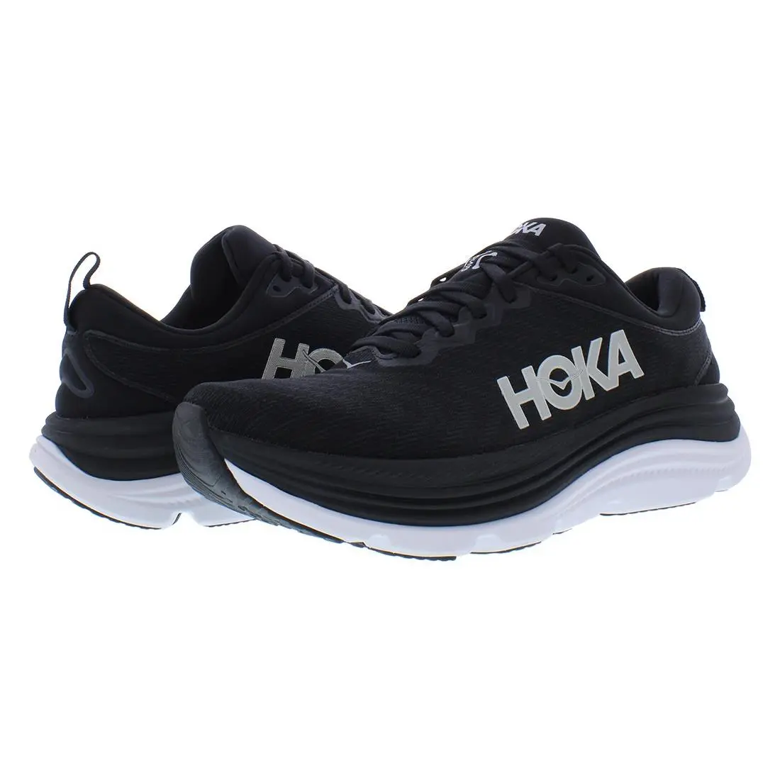 Hoka shoes - Black/White, Main: Black 0