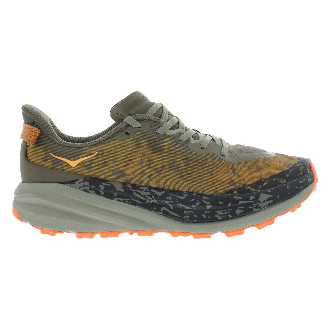 Hoka shoes - Antique Olive/Squash, Main: Green 5