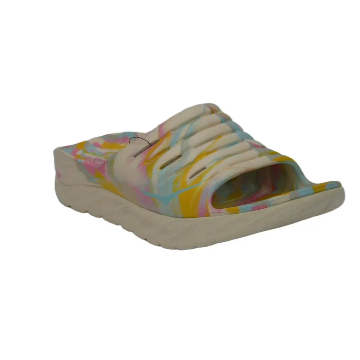 Hoka One One Unisex X Free People Ora Recovery Slide Luna Marbled
