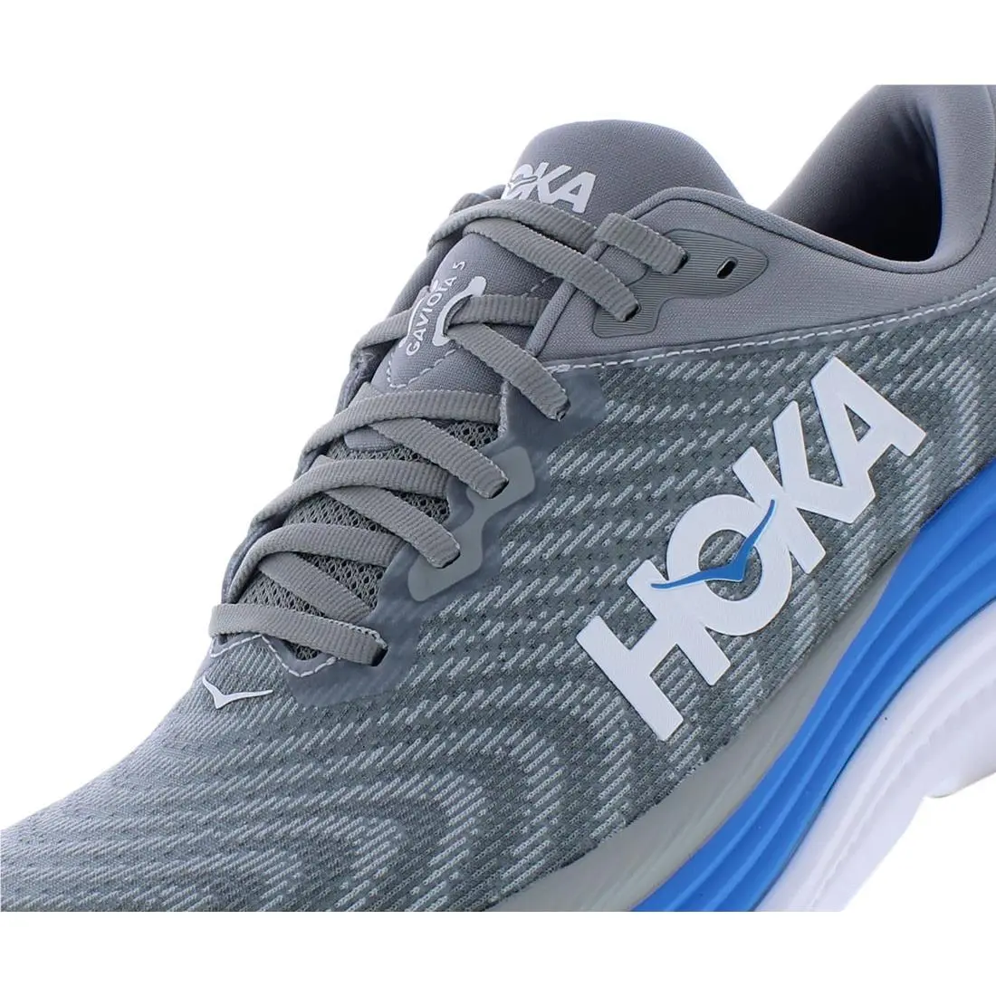 Hoka shoes - Limestone/Diva Blue, Main: Grey 3